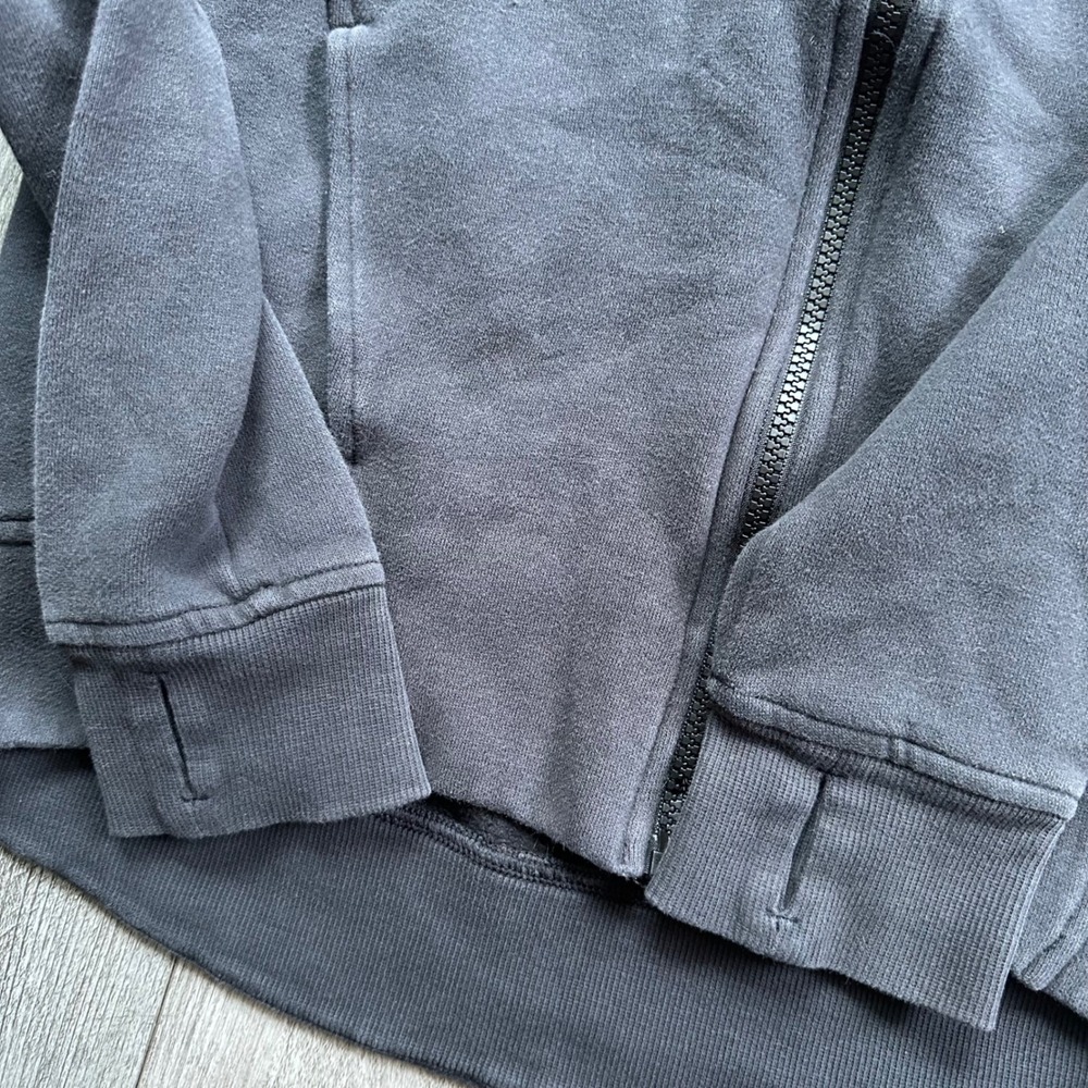 Lululemon Black Cowl neck full Zip-Up Hoodie Size 4 womens - Picture 5 of 8